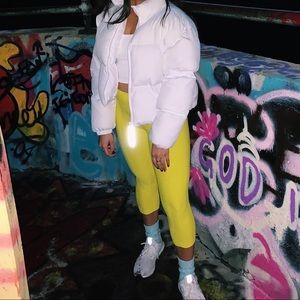 cropped yellow bootybybrabants